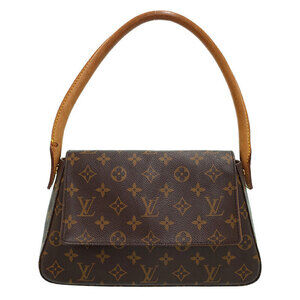 Louis Vuitton Monogram Looping Brown Semi Shoulder Bag